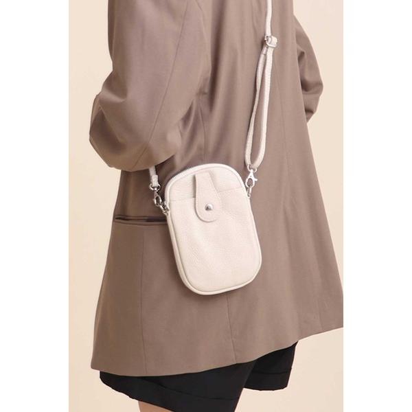 ショルダーバッグ バッグ 「イタリア製」本革 スマホショルダー レディース