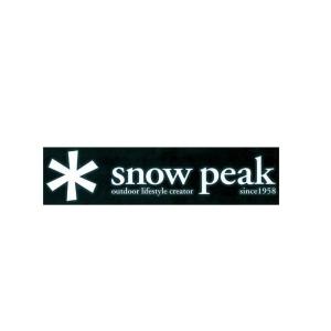 snow peak（スノーピーク） ロゴ ステッカー アスタリスク S NV 006
