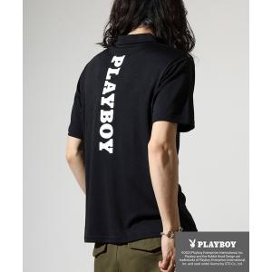 ポロシャツ PLAYBOY 吸汗速乾ポロシャツ メンズの商品画像