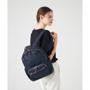 デイバック リュック 13ポケットナイロンリュック レディース