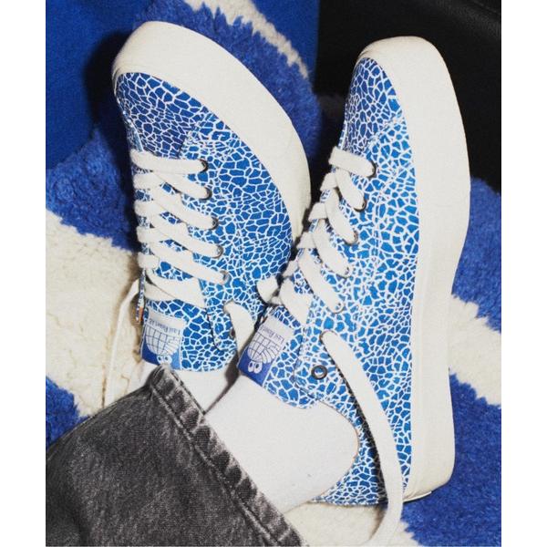 スニーカー VM003-CP CANVAS LO　CRACKED BLUE メンズ レディース