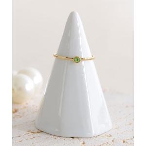 指輪 「resonance」一粒　誕生石　リング　バースデーストーン レディース