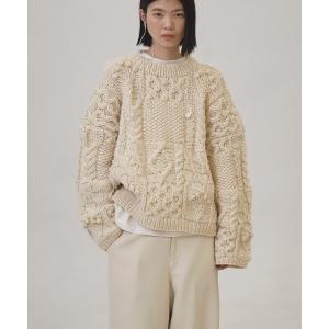 ニット セーター Pattern Hand Knit レディース