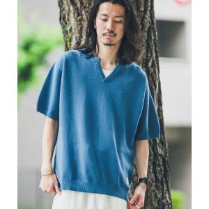 ニット メンズ 「別注」BAEXFATE×Sonny Label　カノコスキッパープルオーバー