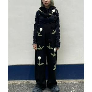 サロペット オーバーオール レディース TULIP LOVER KNIT サロペット｜ZOZOTOWN Yahoo!店