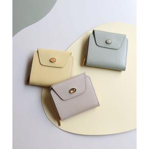 財布 AMARYLLIS / ストーン付き二つ折り財布 レディース