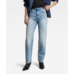 パンツ デニム ジーンズ レディース VIKTORIA HIGH STRAIGHT JEANS/ストレートデニム/ハイウエスト/L28の商品画像