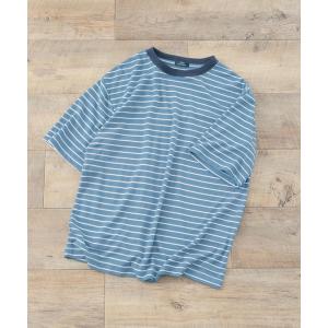 tシャツ Tシャツ スラブ天竺 ボーダーTシャツ