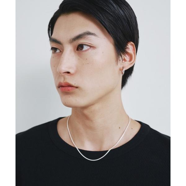 ネックレス SILVER 925 スターリング シルバー 角甲丸チェーン ネックレス(M) 45cm...