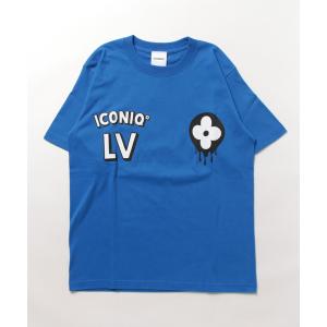 tシャツ Tシャツ 【ICONIQ】 LV プリント ショートスリーブ TEEの商品画像