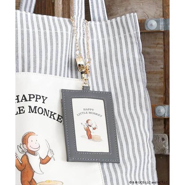 パスケース 「365Curious 」おさるのジョージ　フレームパスケース