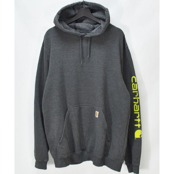 パーカー 「ヴィンテージ古着」Carhartt / カーハート ロゴプリント スウェットパーカー メ...