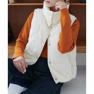 ダウンベスト ダウン 中綿ショートベスト