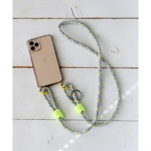 カラーロープ/パラコード スマホショルダーストラ...の商品画像