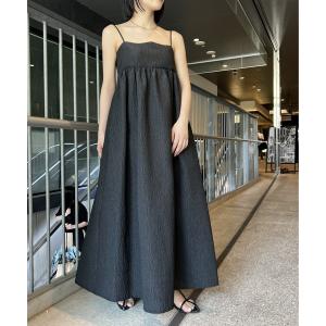 ワンピース フクレジャガードキャミワンピース