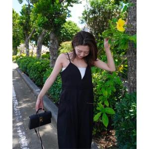 オールインワン レディース ビスチェオールインワン