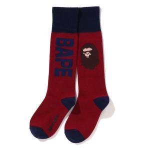 靴下 キッズ APE HEAD RIB SOCKS K