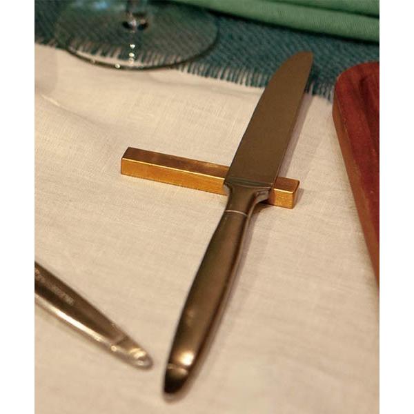 カトラリー CUTLERY REST SQUARE MATT GOLD/カトラリーレスト スクエア