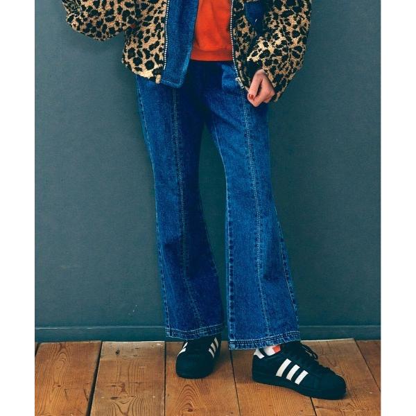 ジーンズ デニム デニムパンツ R4128 センターシームコンパクトフレアー レディース