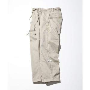 CAHLUMN（カウラム） パンツ Extra Long Staple Organic Cotton 2 Tuck