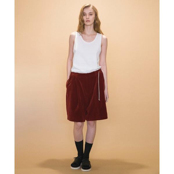 パンツ 「my beautiful landlet」 VELVET USED FINISH WIDE...