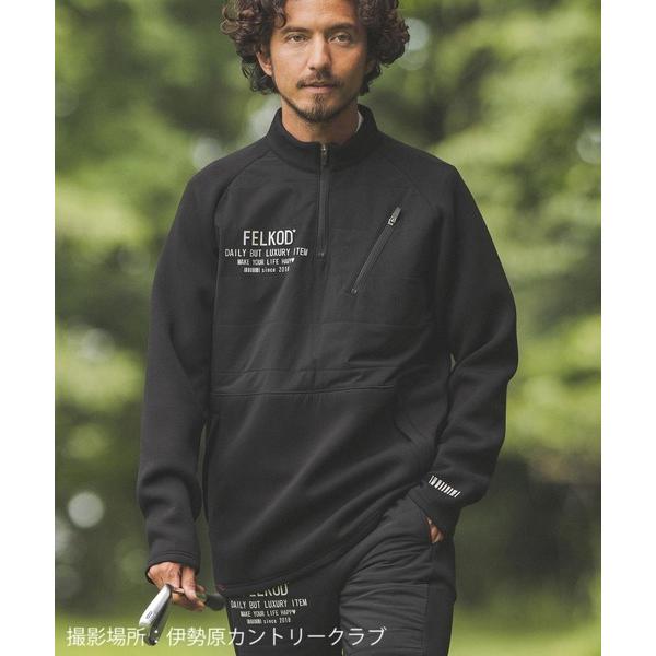 tシャツ mlt4368-Quilting Mix Cardboard Knit Half Zip ...