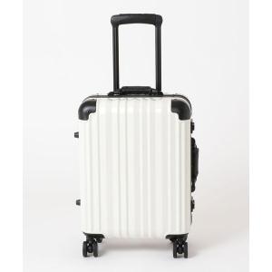 メンズ スーツケース 「別注」 「RICARDO」 WHITE＆BLACK 19inc/37L/キャリーケース｜zozo