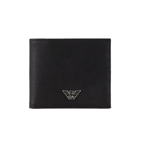 財布 「エンポリオ アルマーニ」ASV ウォレット イーグルプレート メンズ