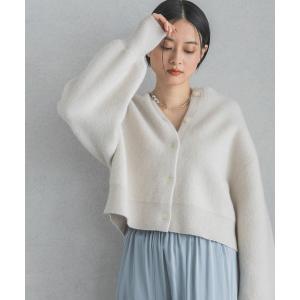 カーディガン CNラクーンショートカーディガン レディース