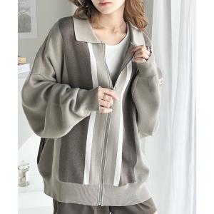 カーディガン 「Java ジャバコラボ」大人レトロな一枚。ヴィンテージ風ニットカーディガン レディース