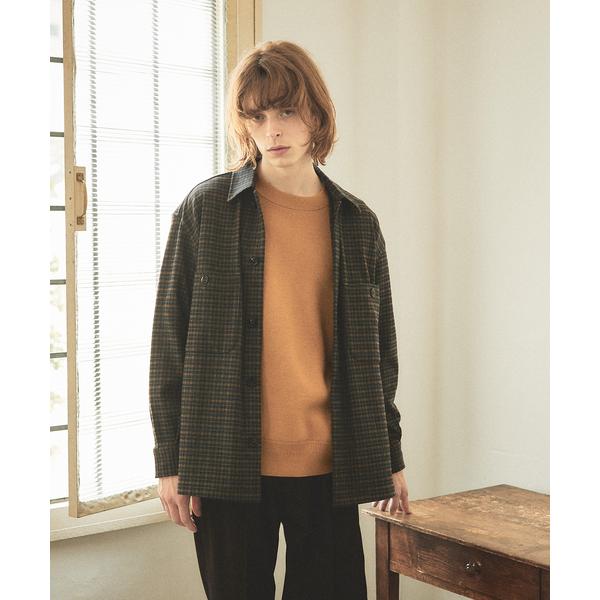 ブルゾン アウター 「セットアップ対応」T/R フランス綾 CPO ブルゾン/シャツ メンズ レディ...