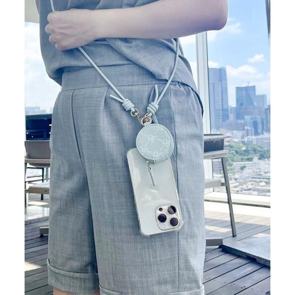 ポーチ付きスマホショルダー