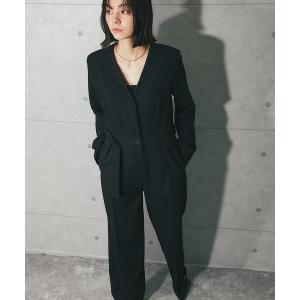 オールインワン 長袖オールインワンパンツドレス レディース