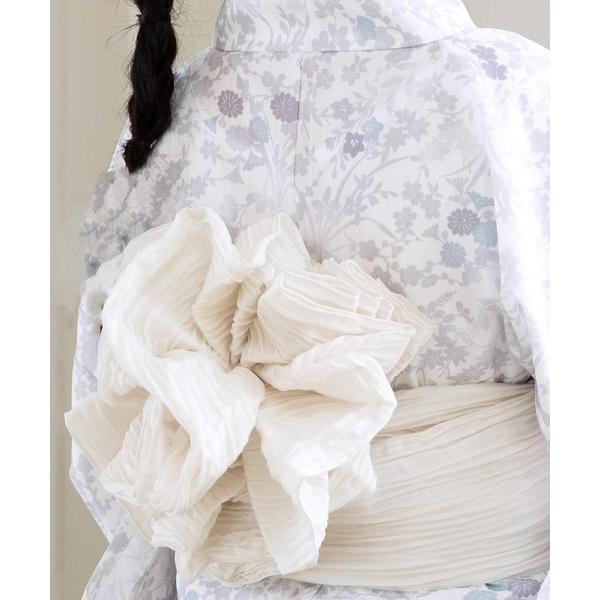 レディース　しわ兵児帯 ラメ入り 浴衣帯 大人 へこ帯 女性用 ふわくしゅ兵児帯 ふわふわ帯 レディ...