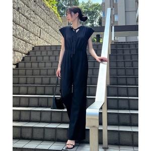 パンツドレス ギャザーオールインワン