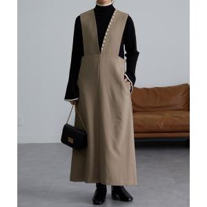 ジャンパースカート パールビジュージャンパースカートの商品画像