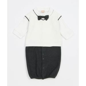 キッズ ベビー服 ニットベストつき2WAYオール