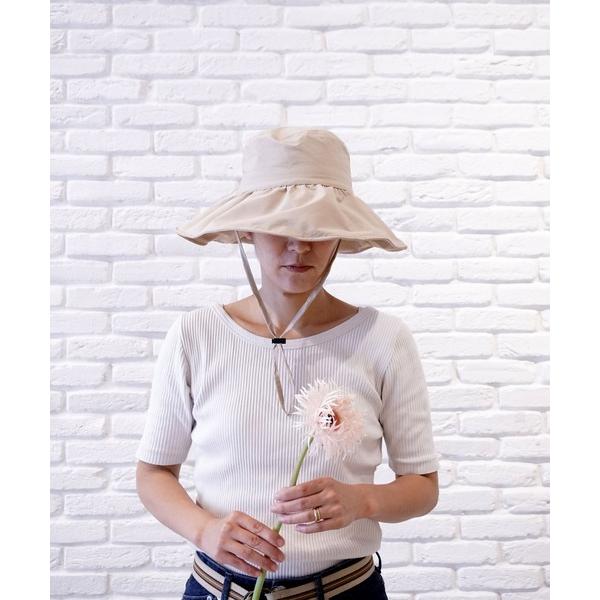 帽子 ハット Frill Brim Hat　フリルブリムハット レディース
