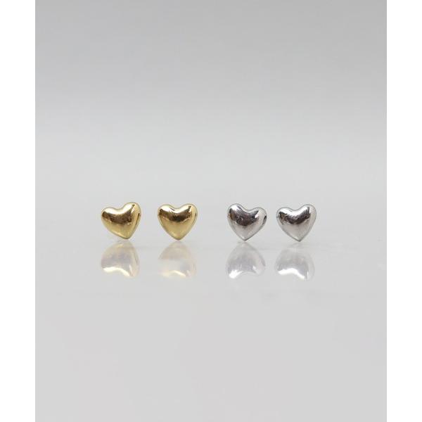 ピアス 金属アレルギー対応 「ieLS」ステンレス　ミニハートピアス レディース