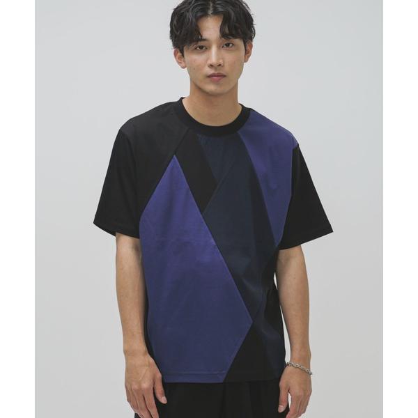 tシャツ Tシャツ メンズ LB.04/切替柄Tシャツ 半袖