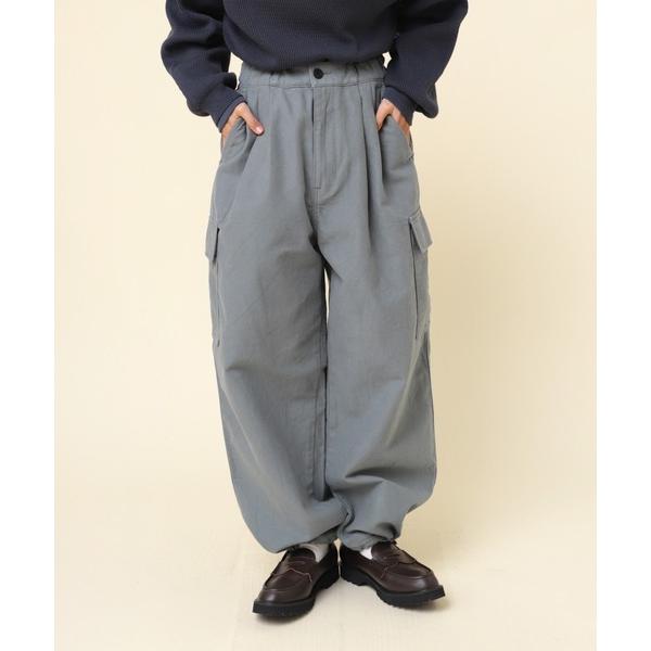 カーゴパンツ R4133 ソフトツイストコットンカーゴパンツ レディース