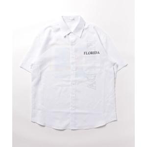 シャツ ブラウス メンズ 「Select」 オーバーサイズ プリントシャツFRORIDAの商品画像