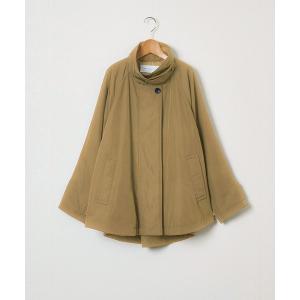 マウンテンパーカー ウインドブレーカー スタンドカラーフレア中綿コート レディース