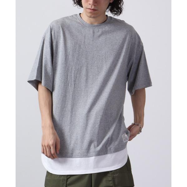 tシャツ フェイクレイヤードTシャツ 半袖 メンズ レディース