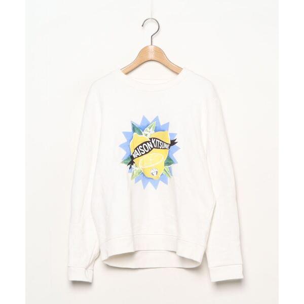 「Maison Kitsune」 スウェットカットソー MEDIUM キナリ レディース