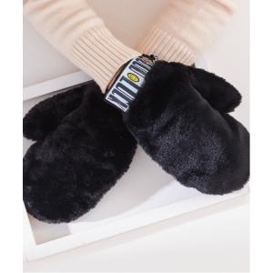 レディース 手袋 「OKUOKU　0909」フェイクファー ミトン グローブ oku-gloves-661568273645-99 U｜zozo