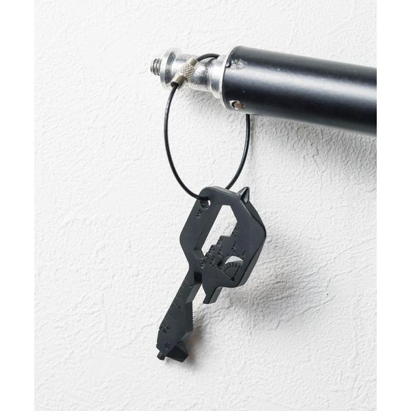 キーホルダー 「Stainless Steel」マルチツールキーホルダー