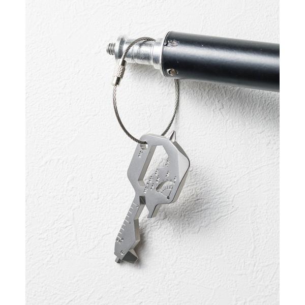 キーホルダー Stainless Steel マルチツールキーホルダー