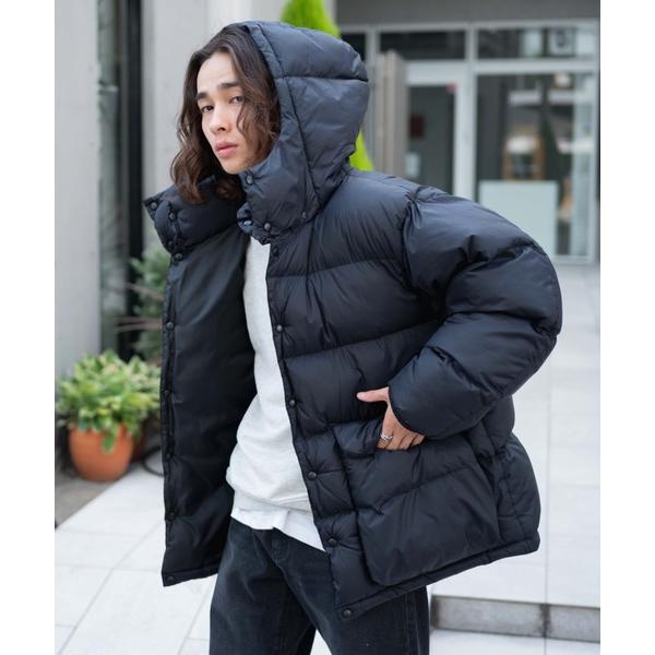 ダウンジャケット ダウン WEGO/カラーナイロンパデッドブルゾン メンズ レディース