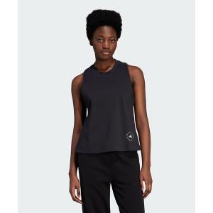 タンクトップ ノースリーブ 「adidas by Stella McCartney」adidas by Stella McCartney ロゴ タンク